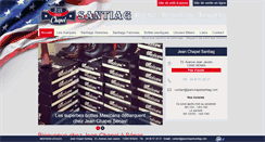 Desktop Screenshot of jeanchapelsantiag.com