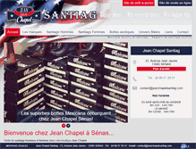 Tablet Screenshot of jeanchapelsantiag.com
